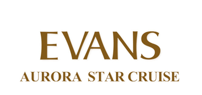 オーロラスタークルーズ・EVANS（エヴァンス）ロゴ